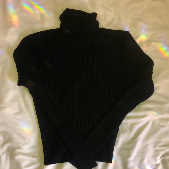 Black long sleeved Zara turtleneck - Picture 1 of 1